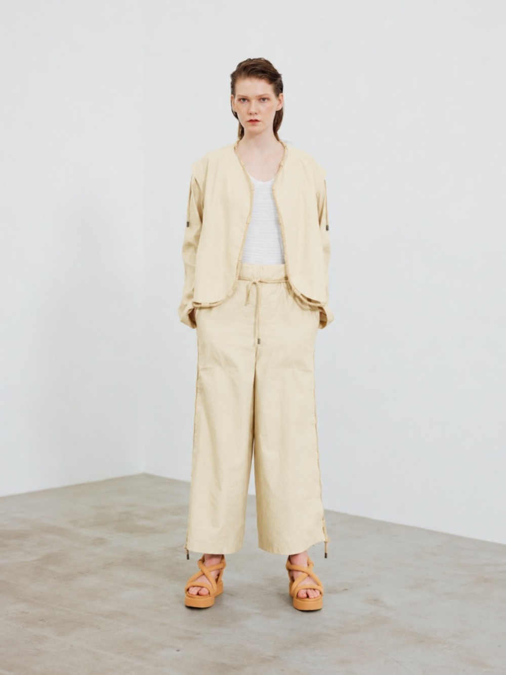ISSEY MIYAKE Temporary Room Solid Pants